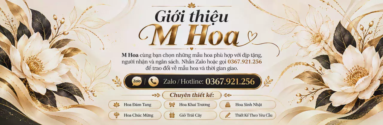 Ảnh bìa Shop hoa tươi Xã Phù Ninh Phú Thọ - Để lời nhắn thêm dịu dàng